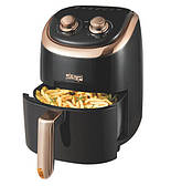 Аерофритниця DSP без олив з антипригарним покриттям потужністю 1200 Вт KB 2078 мультипеч Аерофритюрниця на 4 л