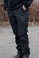 Мужские тактические штаны KAYMAN2 rip-stop в цвете Черный Полиция