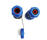 Герметичний швидкознімний з'єднувач електрокабелю на 2 піна Вологозахист IP68, фото 3