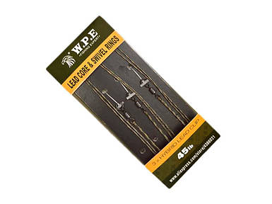 Повідець короповий риболовний (3шт/уп) метал 45LB SF24246 ТМ STENSON FG