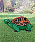 Садовий декор черепаха велика 40х17х27 см гіпс - садова фігура, фото 3
