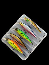 Воблер Fishing Squad Minnow 95S 95мм\14g ( набір 5шт+коробка )