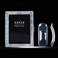Верхні форми для нарощування нігтів Koper Plastic Form 2