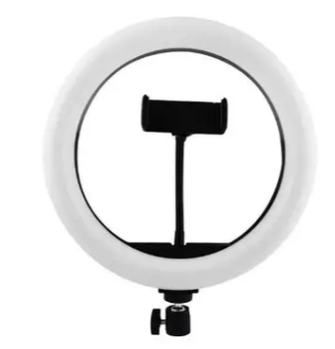 Кільцева світлодіодна LED лампа M26 10" 26cm Кільцева лампа світлодіодна з вбудованим пультом керування