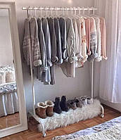 Вешалки для одежды напольные для гардероба, Вешалка напольная для одежды одинарная IKEA, AVI