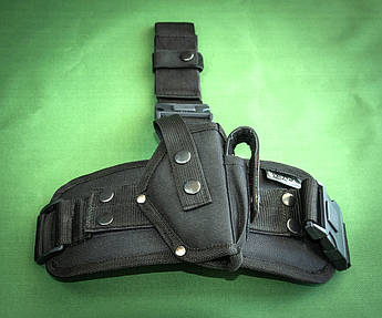 Кобура під ПМ на стегна та на пояс. Кордура чорна