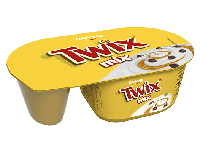 Йогурт Danone с карамелью и кусочками Twix, 120 г