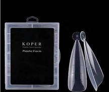 Верхні форми для нарощування нігтів Koper Plastic Form №6