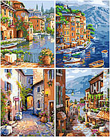 Картина по номерам Средиземноморские мотивы, 40х50 Rainbow Art (GX45774)