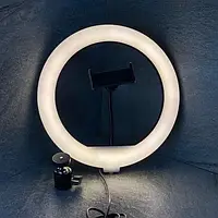 Светодиодная кольцевая кольцевая 26 см, Кольцевая лампа для блогеров, Профессиональная большая кольцевая лампа