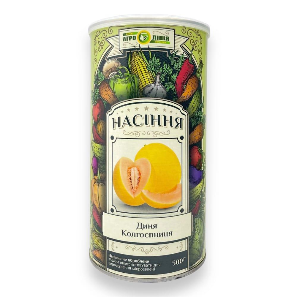 Диня Колгоспниця 500 г у банку, Агролінія