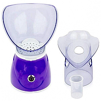 Новинка! Паровая сауна для лица, ингалятор 2 в 1 Professional Facial Steamer BY-1078 Osenjie Фиолетовая