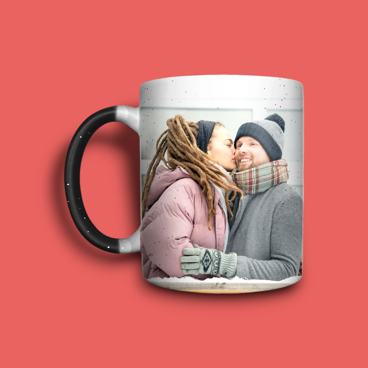 "Кохаю тебе" чашка хамелеон для дівчини, фото 1