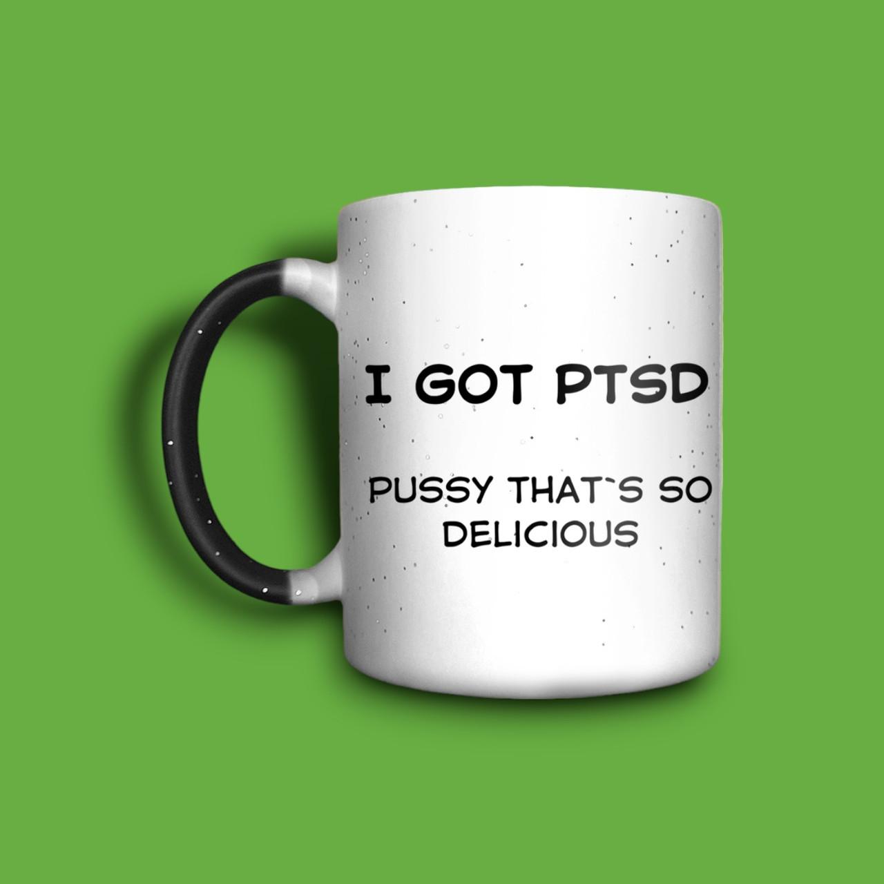 "I`ve got PTSD" чашка хамелеон для дівчини, фото 1