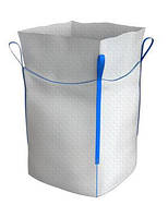 Чотирьохстропний біг бег 90х90х180см. 140гр/м2. 4 стропи, фартух, глухе дно. М'який контейнер (МКР)