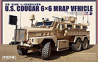 Сборная модель автомобиля Meng Model SS005 U.S. COUGAR 6x6 MRAP VEHICLE