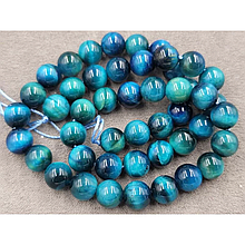 Намистини Тигрове око 8мм тонований