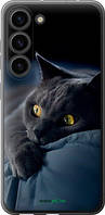 Чехол на Samsung Galaxy S23 Дымчатый кот "825u-2907-63407"