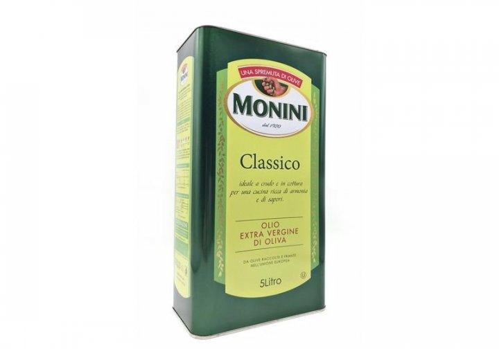 Олія оливкова Monini Classico Olio Extra Virgin 5 л - фото 1 - id-p2112812094