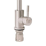 Смеситель для кухни Lidz Aria 015F (k35) LDARI015FNKS21689 Nickel, фото 3