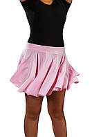 Юбка детская для танцев Dance&Sport N005 L\122-128 хлопок розовая