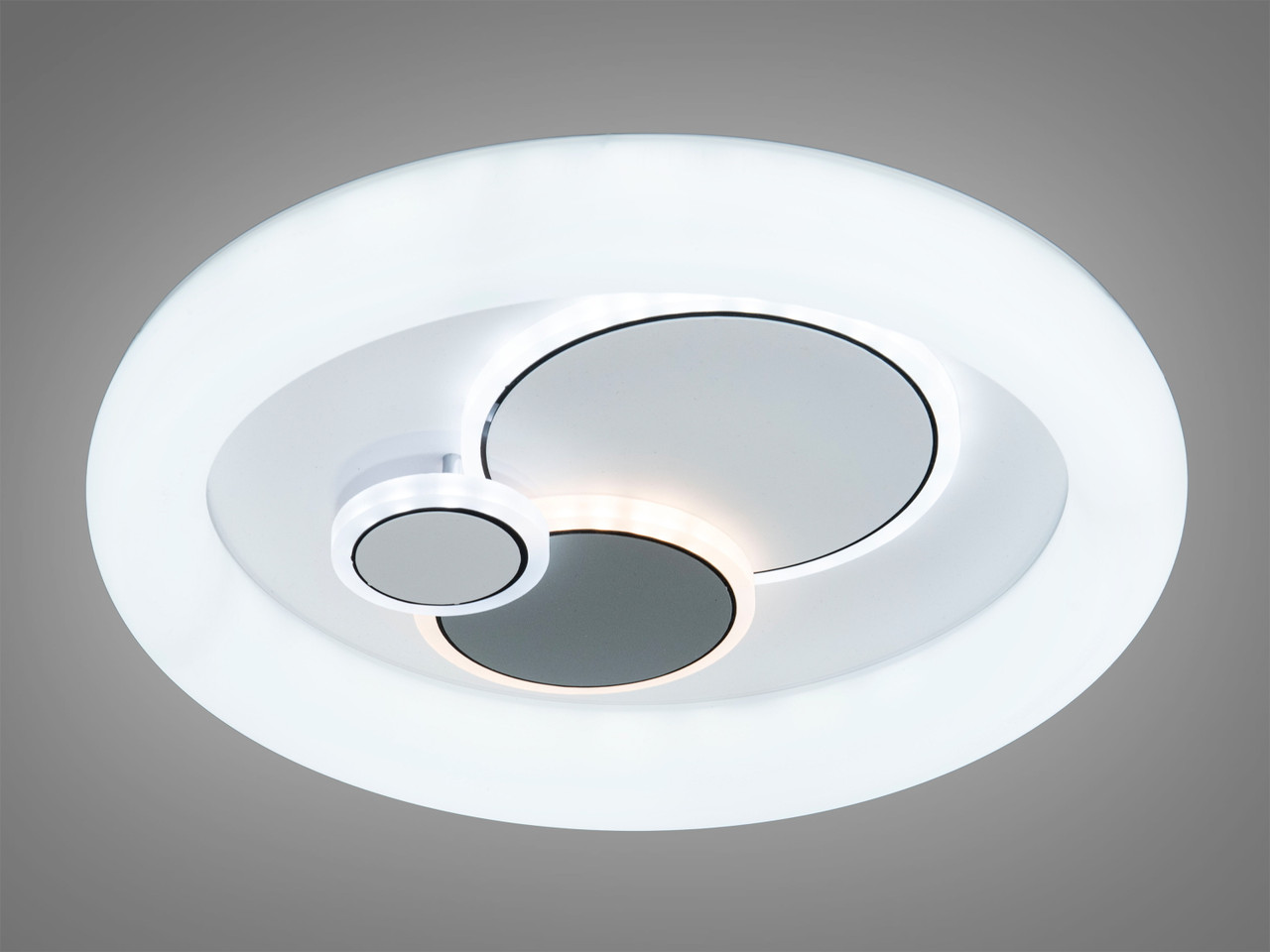 Світлодіодний стельовий світильник білий 58 Вт для вітальні 1897, фото 1