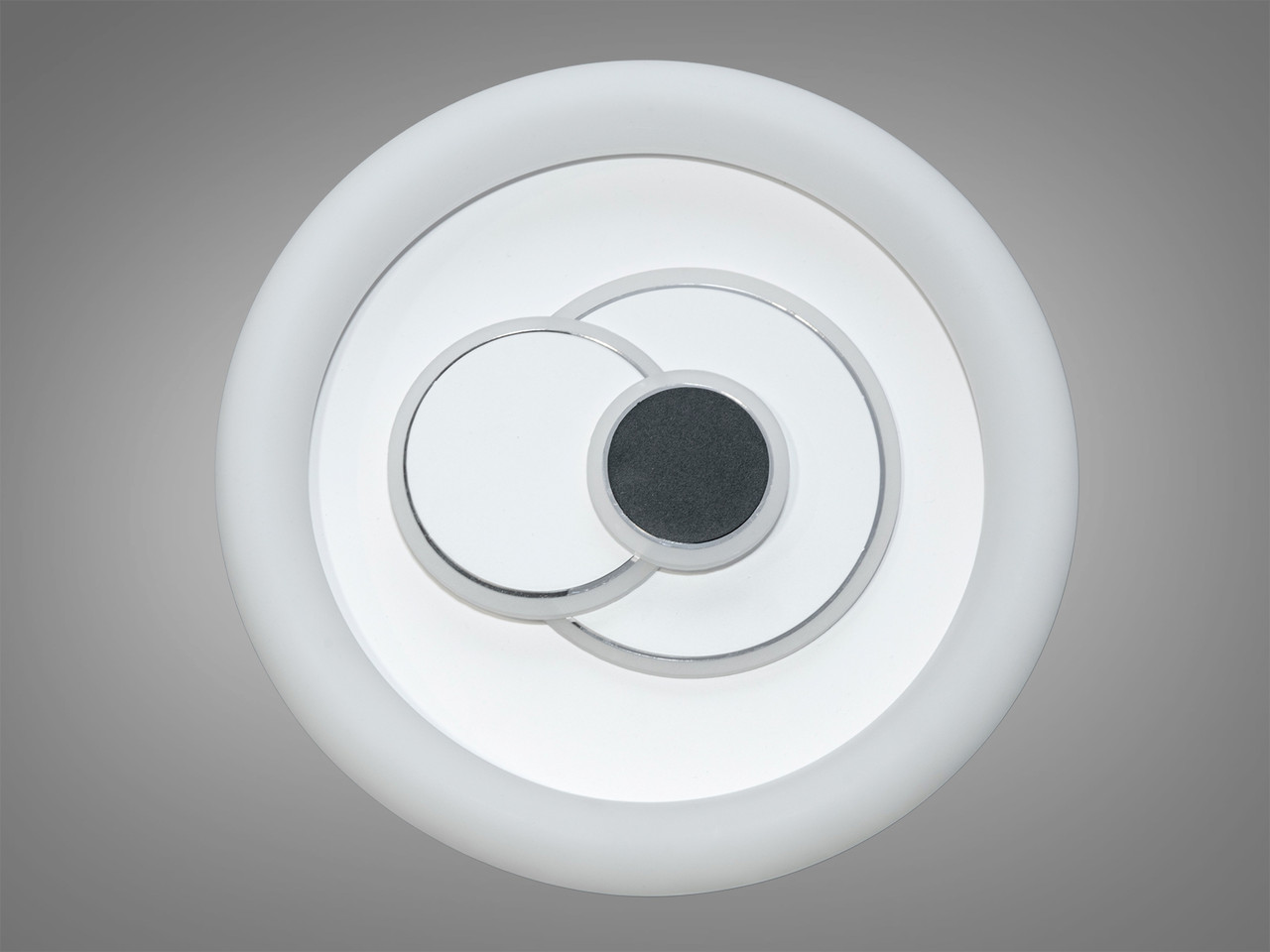 Світлодіодний круглий світильник 58Вт білий багатофункціональний для інтер’єру 1899, фото 1