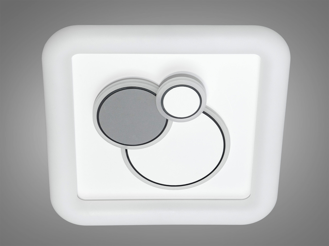 Світлодіодний світильник Diasha білий квадрат 52Вт для вітальні 8990-330x330, фото 1