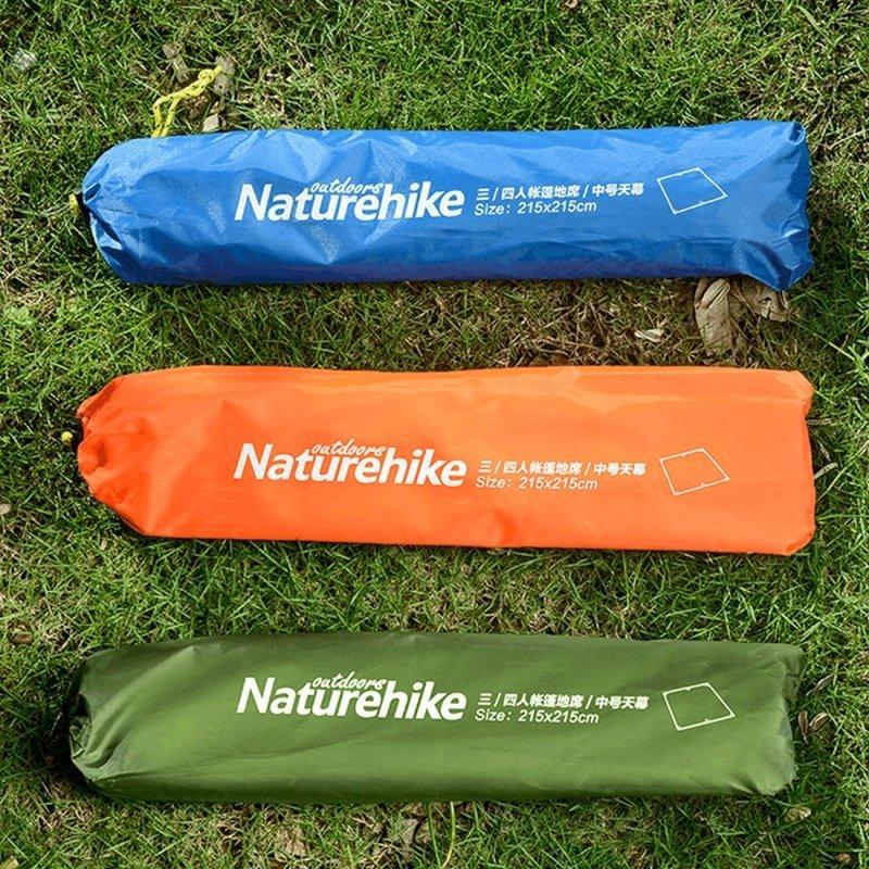 Тент универсальный Naturehike 210T polyester 2,15х2,15м 0,30кг NH15D005-X Blue PRO_732 - фото 5 - id-p2112822542