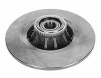 Тормозной диск задний невентилируемый, арт.: 615 523 0022, Пр-во: Meyle