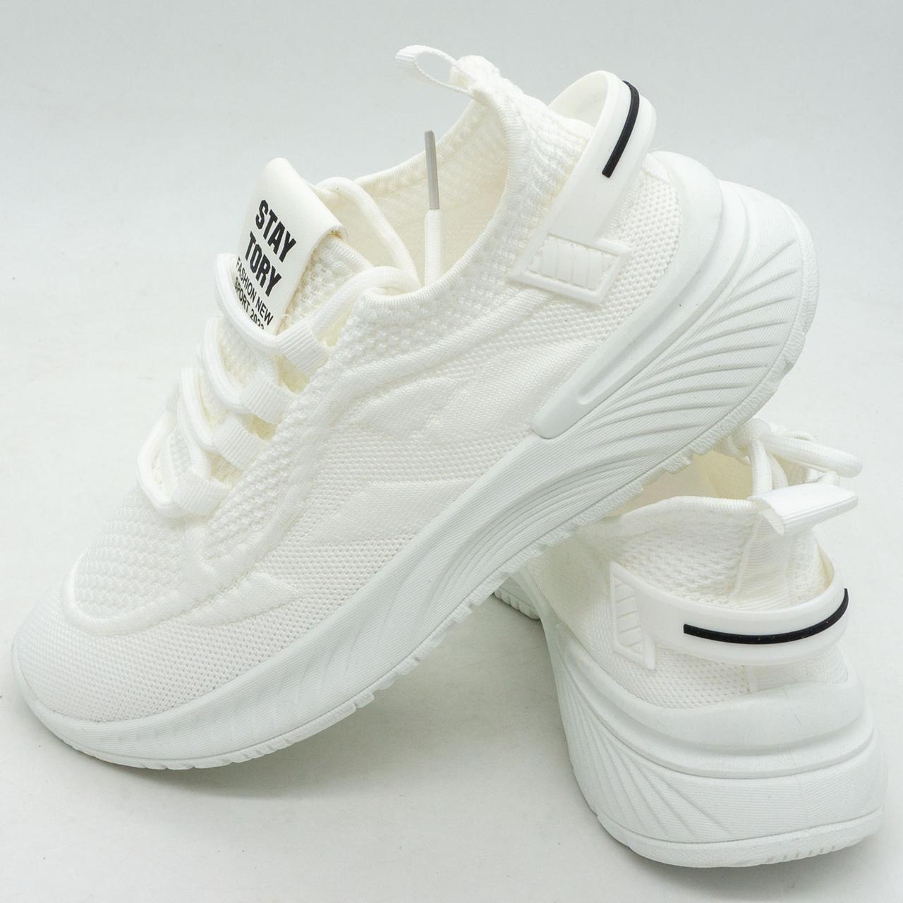Жіночі кросівки текстильнi BK-1 білі 37. Розміри в наявності: 37, 38, 39, 40, 41.