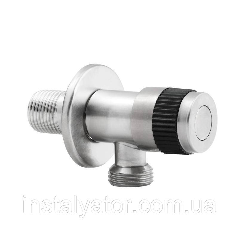 Кран приладовий Lidz (NKS) 01 01 001 12 1/2"х1/2" кутовий