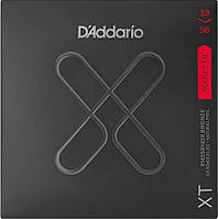 Струны для акустической гитары 6 шт D'Addario XTAPB1356 XT Phosphor Bronze Medium 13 56 LP, код: 2656676