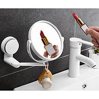Новинка! Настенное поворотное зеркало для ванной комнаты косметическое зеркало для макияжа