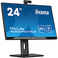 Монитор 23.8" IPS Iiyama XUB2490HSUC-B5 безрамочный/поворотный экран Черный