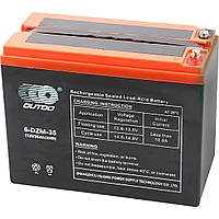 Тягова акумуляторна батарея AGM OUTDO 6-DZM-35 (EVF-35), 12 V 35 Ah, ( 223 х 105 х 174), Q1