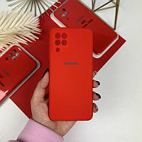 Силиконовый чехол на Samsung A22 4G Red (14)