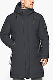 Зимова чоловіча міцна курточка колір графіт модель 63914, фото 8
