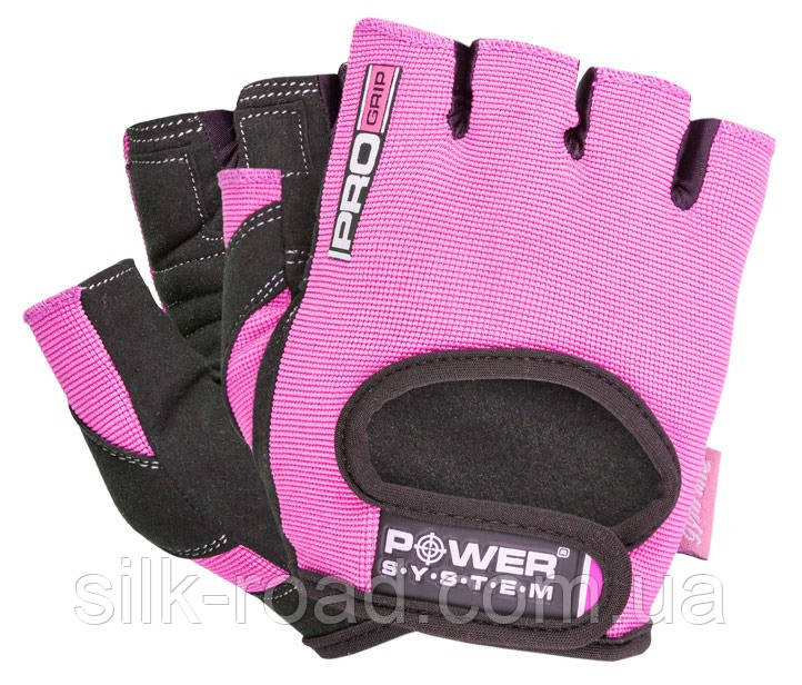 Рукавички для фітнесу Power System PS-2250 Pro Grip жіночі Pink M