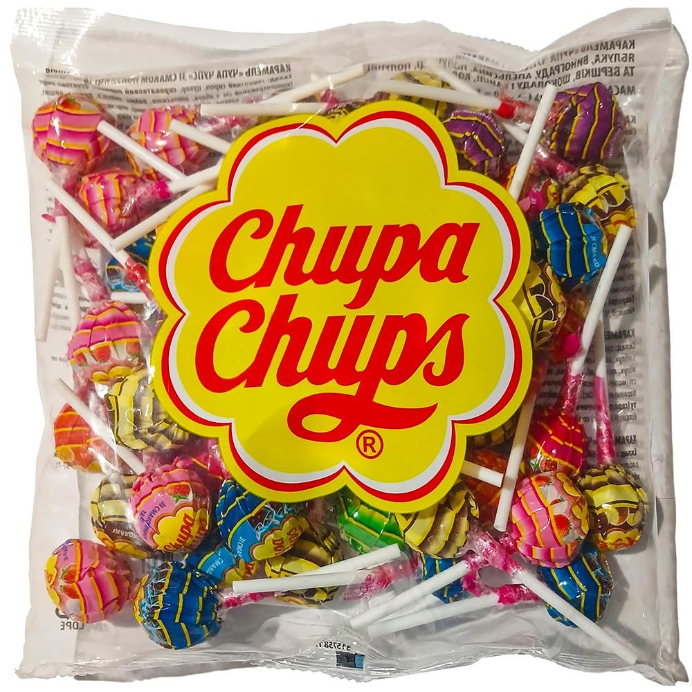 Льодяники на паличці Chupa Chups мікс (11г х 50шт)