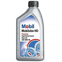 Трансмиссионное масло Mobil MOBILUBE HD 80W-90, 1 л, арт.: 142132, Пр-во: Mobil