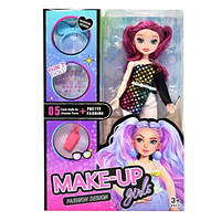 Лялька Make Up Girls, іграшкова лялька з аксесуарами, іграшка для дівчаток, наклейки (HV2788D)