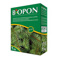 Biopon (Биопон), удобрение для хвойных растений против пожелтения, 1 кг