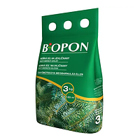 Biopon (Биопон), удобрение для хвойных растений против пожелтения, 3 кг
