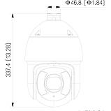 Dahua Technology DH-SD6CE245GB-HNR - 2Мп мережева Starlight PTZ-камера, фото 6