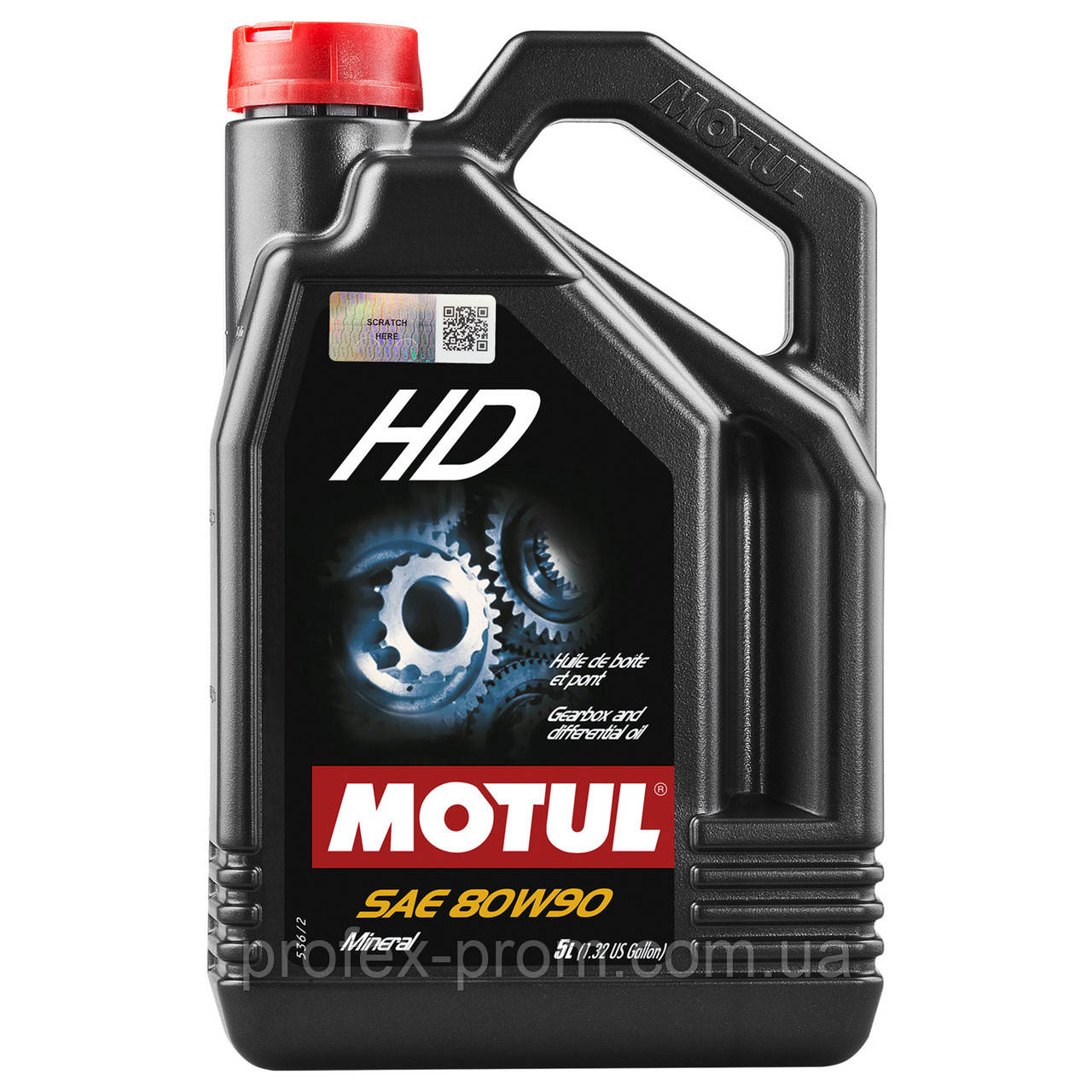 Олива MOTUL 317506/HD 80w90 5 л/100105 (шт.)