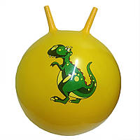 М'яч для фітнесу B5503 ріжки 55 см, 450 грам (Жовтий) Ама
