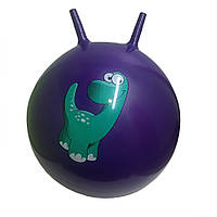 М'яч для фітнесу B5503 ріжки 55 см, 450 грам (Фіолетовий) Ама