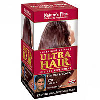 Комплекс для кожи, волос, ногтей Nature's Plus Ultra Hair For Men Women 120 Tabs LP, код: 7518112