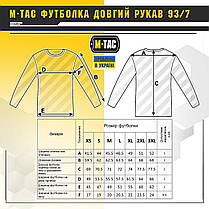 M-Tac футболка довгий рукав 93/7 Black L, фото 4